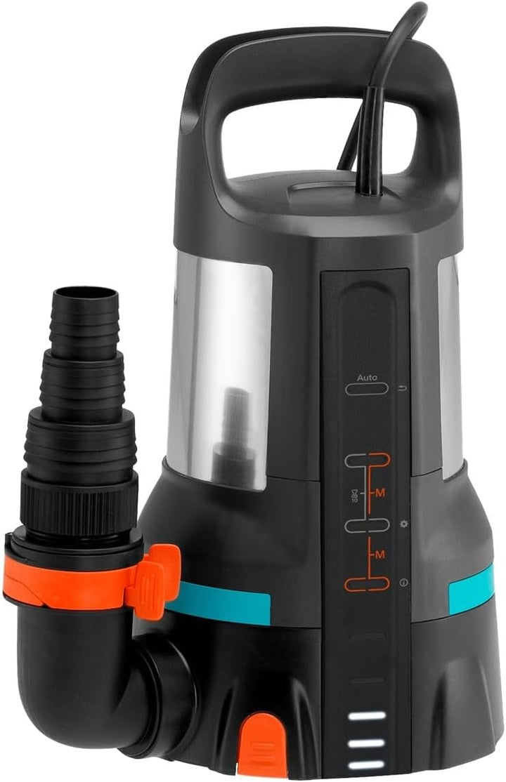 GARDENA 17000 aquasensor 09036-61 Klarwasser-Tauchpumpe 17.000 l/h 9m