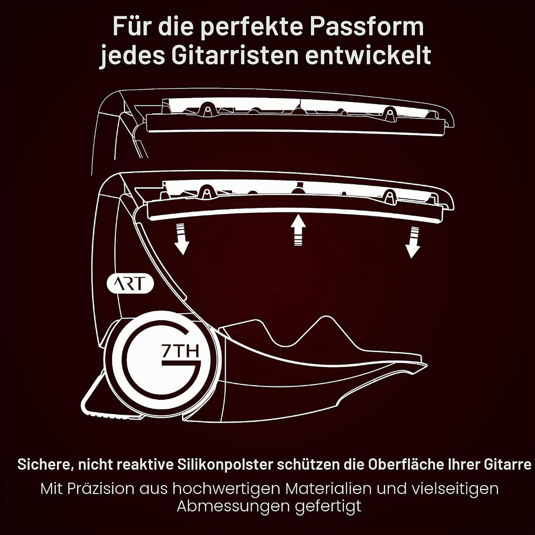 G7TH Performance 3 Kapodaster für Akustikgitarre, keltisches Gold