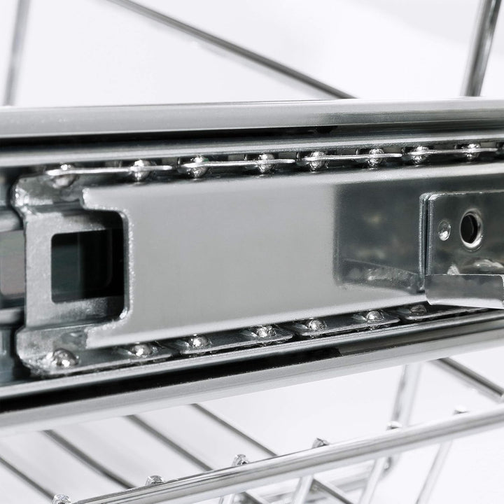 Arebos 2X 60 cm Teleskopschublade Küchenschublade Korbauszug Schrankauszug Schlafzimmerschublade