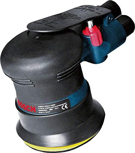 Bosch Professional Druckluft Exzenterschleifer (Leerlaufdrehzahl 12.000 min-1, 170Watt) 80mm Scheibe