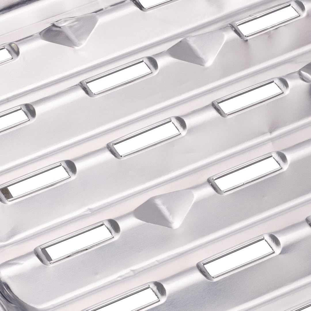 Relaxdays Grillschale Alu, 25er Set, BxT: 34 x 22 cm, Aluminiumschale mit Löchern, bis 260°C, Grill
