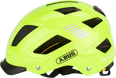 ABUS Stadthelm Hyban 2.0 MIPS - Fahrradhelm mit Rücklicht, ABS-Hartschale, Aufprallschutz - für Dame