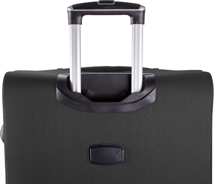 Goldhofer® Reisekoffer Set in 4 Grössen und 4 Farben (Schwarz), Schwarz