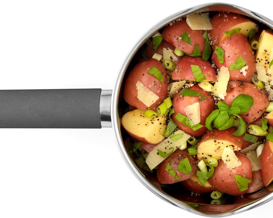 Russell Hobbs COMBO-6511 Topfset, Excellence Kollektion Kochtöpfe, Edelstahl, Kasserolle-Set für Ind