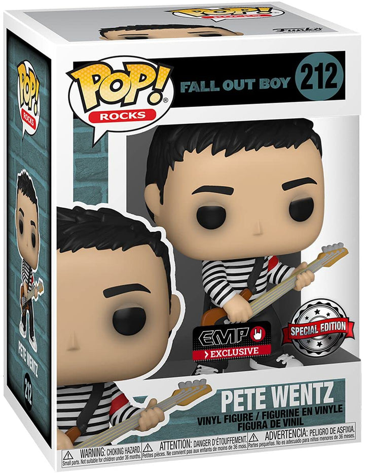 Fall Out Boy Pete Wentz Vinyl Figur 212 Unisex Funko Pop! Standard
