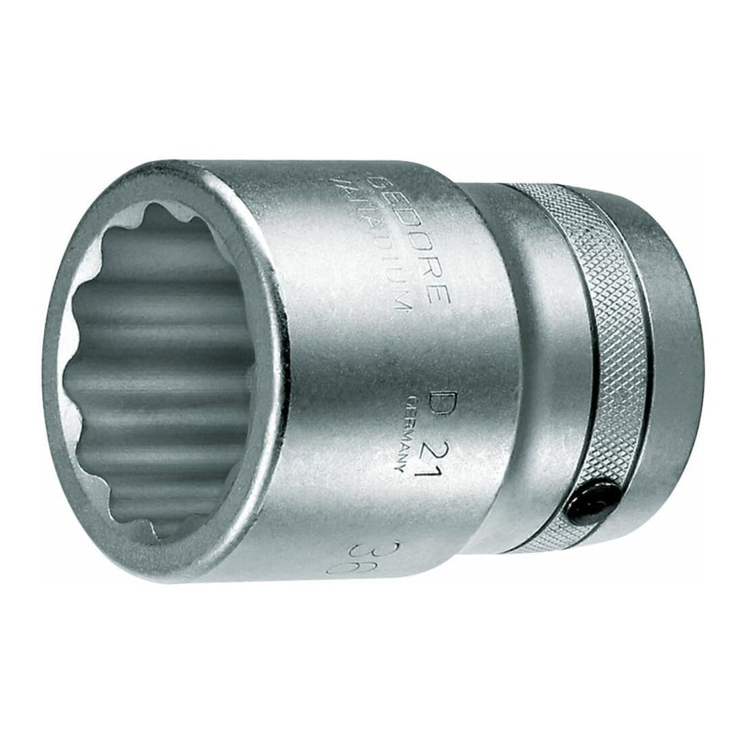 Steckschlüsseleinsatz D 21 1 Zoll 12-kant SW 55mm L.80mm GEDORE 55 mm, 55 mm