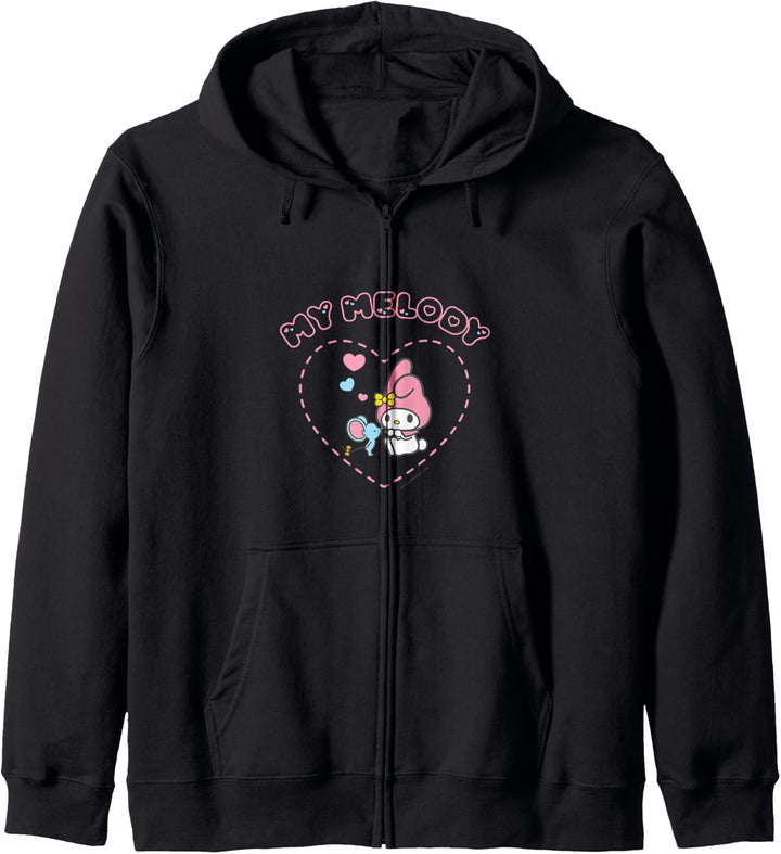 My Melody und Flat Kapuzenjacke