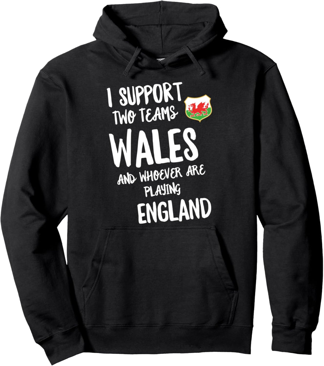 Wales Supporter Wales Rugby Football Team Sport Design Pullover Hoodie