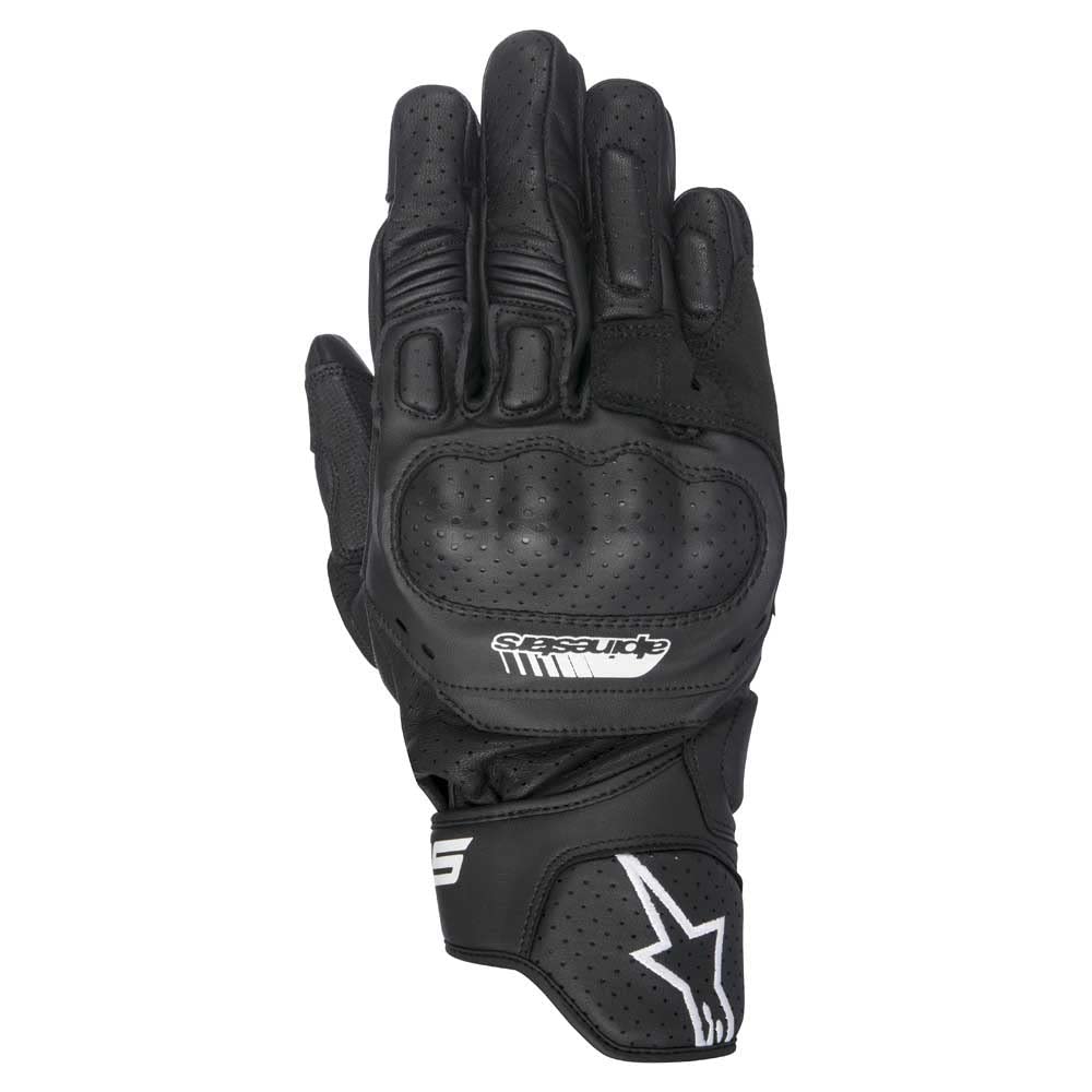 Alpinestars Handschuhe SP-5 Leder Motorrad Sporthandschuh schwarz GröÃŸe XXL / 11 XL Schwarz, XL Sch