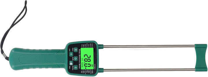 Heu-Feuchtigkeitsmesser, Klares LCD-Display, Tragbarer Heu-Feuchtigkeitstester mit Sprachübertragung