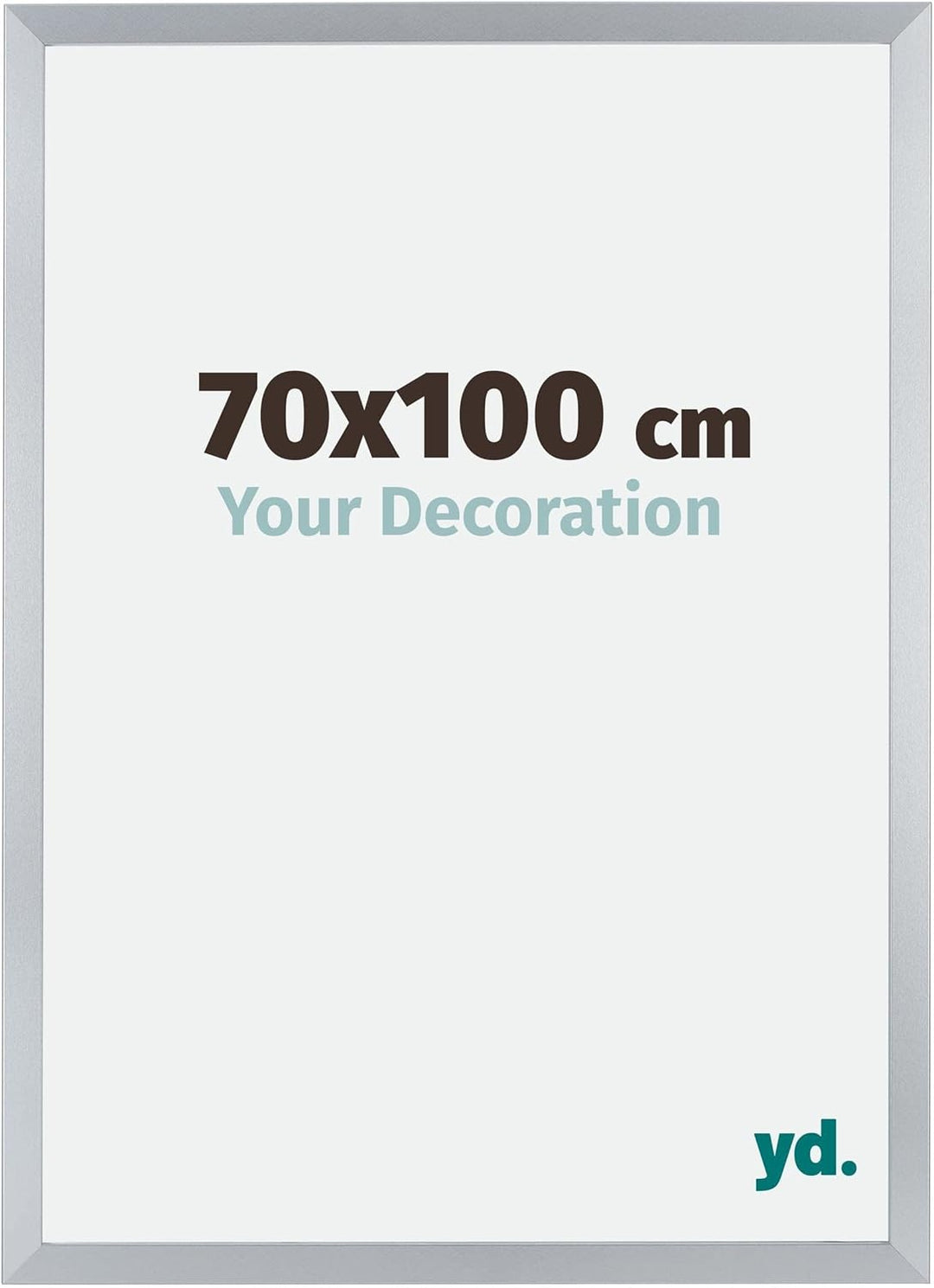 yd. Your Decoration - Bilderrahmen 70,00x100,00 cm - Bilderrahmen aus MDF mit Acrylglas - Antireflex