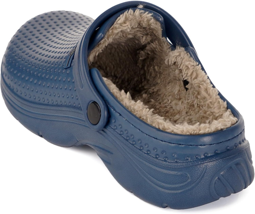 Eagsouni Clogs Hausschuhe Gefüttert Damen Damen Winter Gartenschuhe Wasserdicht Gartenclogs Warme Pa