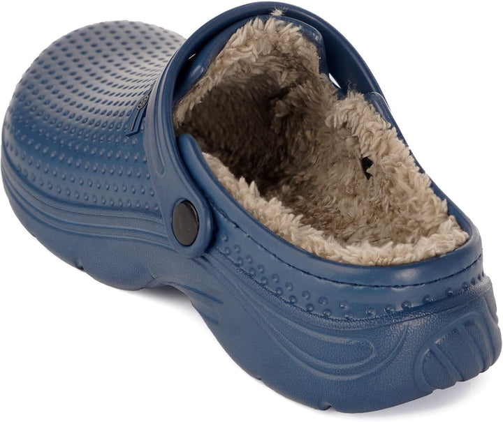 Eagsouni Clogs Hausschuhe Gefüttert Damen Damen Winter Gartenschuhe Wasserdicht Gartenclogs Warme Pa