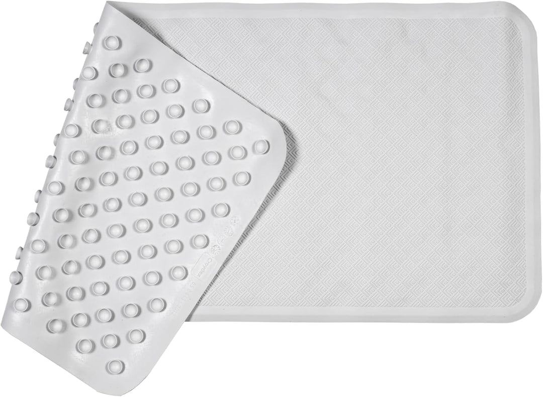 Croydex Hygiene-n-Clean Badewanneneinlage gross Gummi antibakteriell 37 x 90 cm Weiss