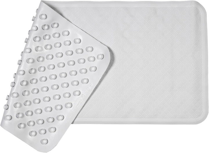 Croydex Hygiene-n-Clean Badewanneneinlage gross Gummi antibakteriell 37 x 90 cm Weiss