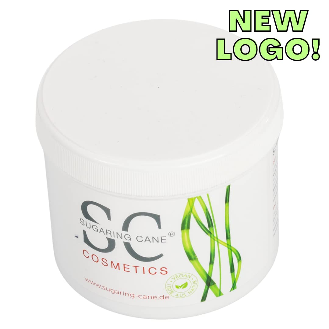 Sugaring Zuckerpaste 500g + 100x Enthaarungsstreifen | 100% Vegan Natur | schmerzarme Haarentfernung