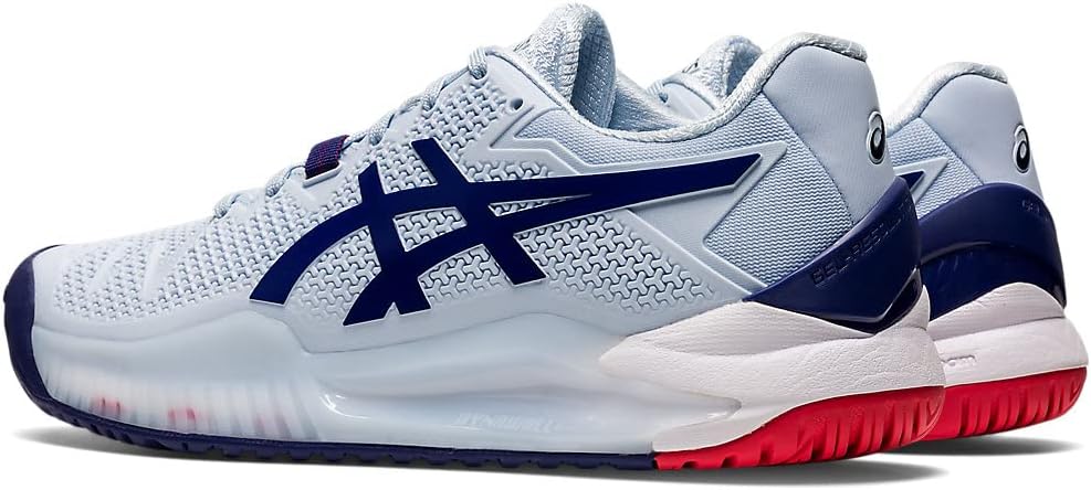 ASICS Damen Gel-Resolution 9Sneaker 39 EU Soft Sky Dive Blue, 39 EU Soft Sky Dive Blue