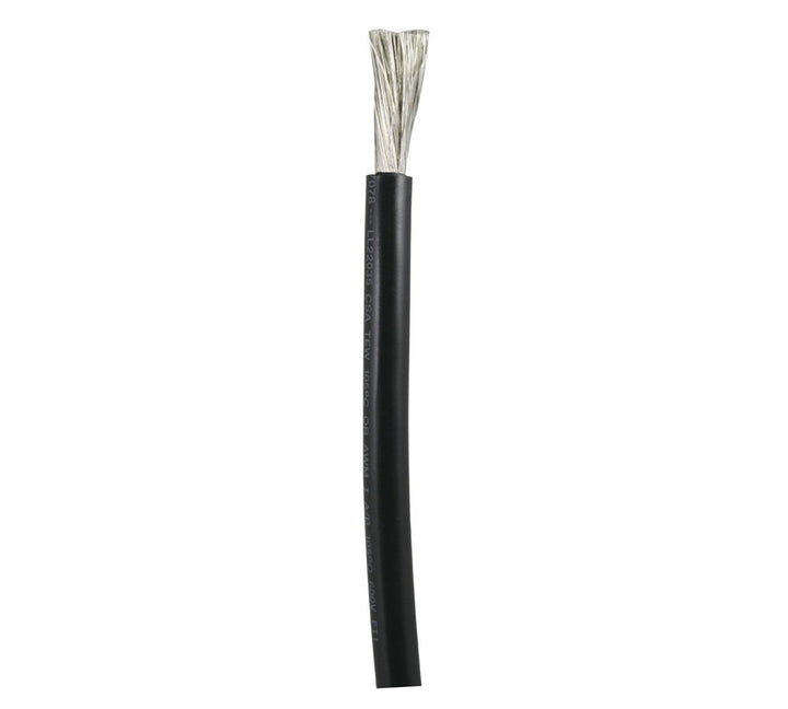 Ancor Marine Grade Primary Wire and Battery Cable 25 ' 8 AWG (3,3 mm Durchmesser) Schwarz, 25 ' 8 AW