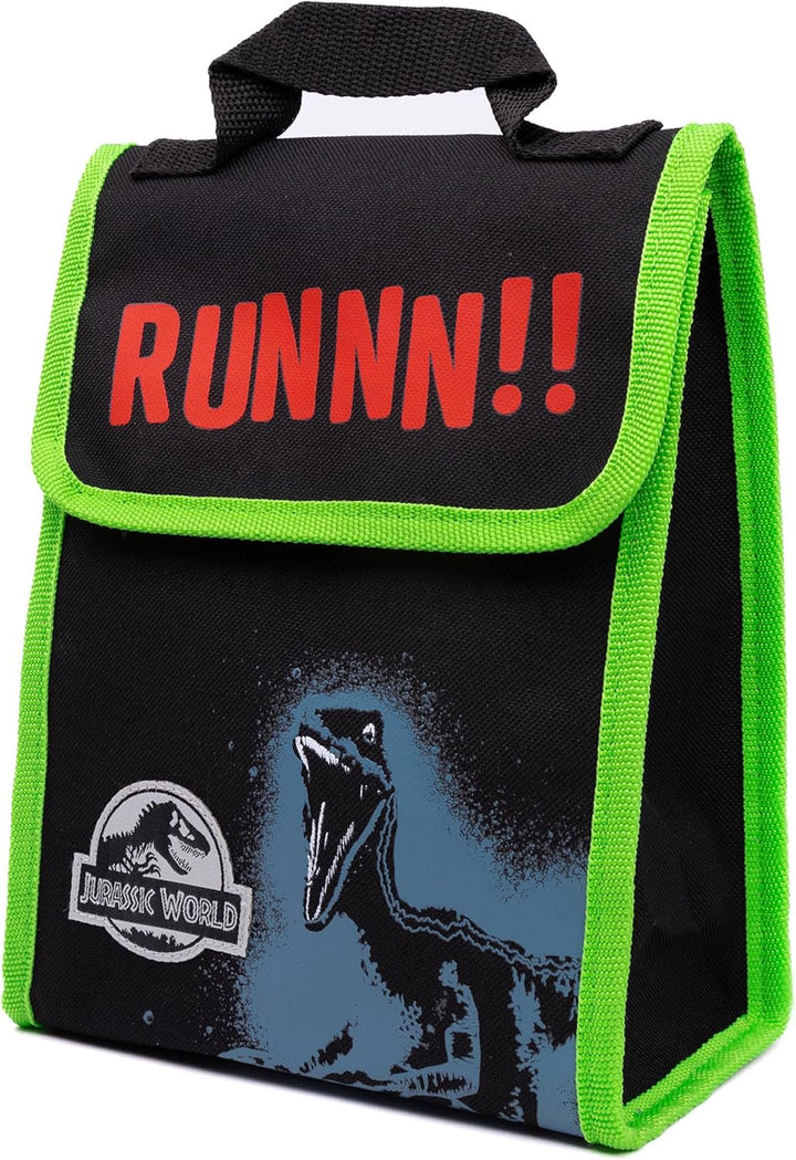 Jurassic World Rucksack Set Kinder 4 Stück Schule Lunchbox Wasserflasche