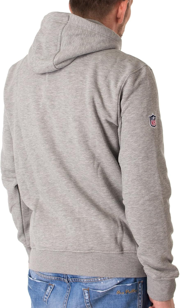 New Era Dallas Cowboys Hoody - Team Logo PO Hood - Heather Grey 3XL Grau / Dallas-cowboys, 3XL Grau