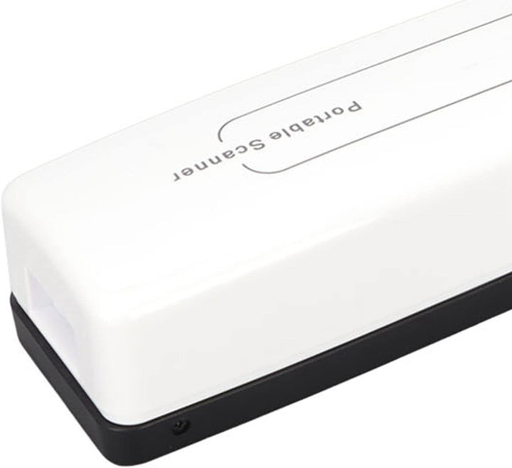 ciciglow Dokumentenscanner, 300 600 1050 DPI Tragbarer Handscanner Monochromatischer Farbmod-Belegsc