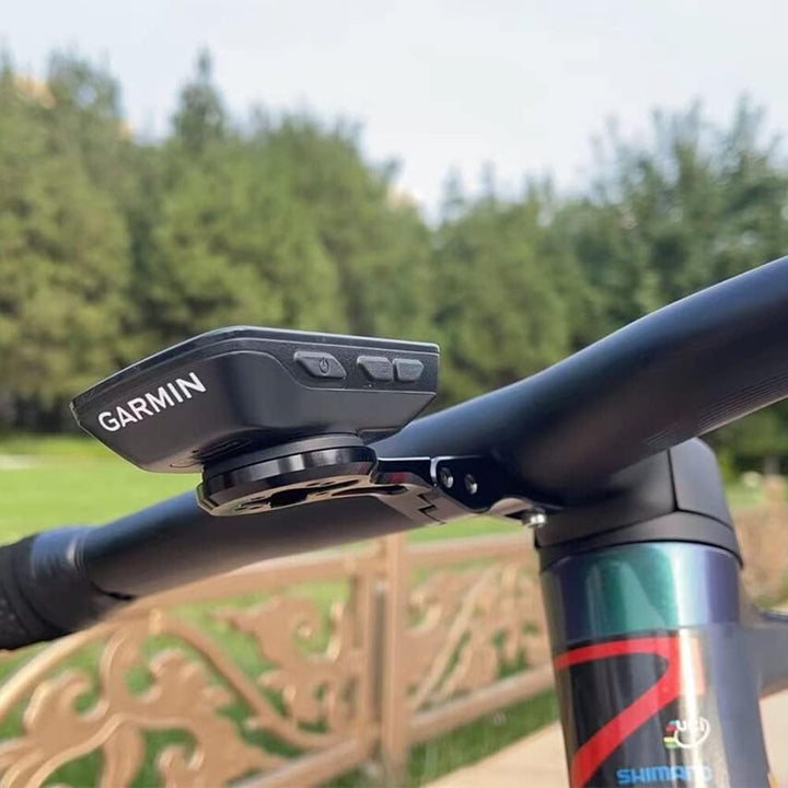 Out Front Bike Stem Handlebar Combo Mount für Gar min Wahoo Bryton Campatible mit Scott Foil Addict