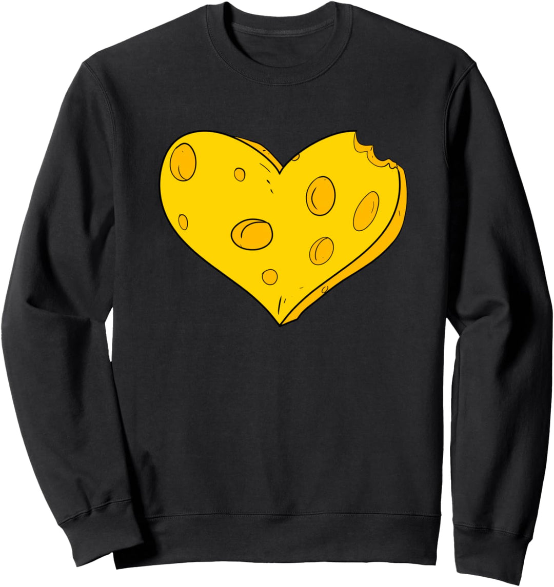 Herz aus Käse Sweatshirt