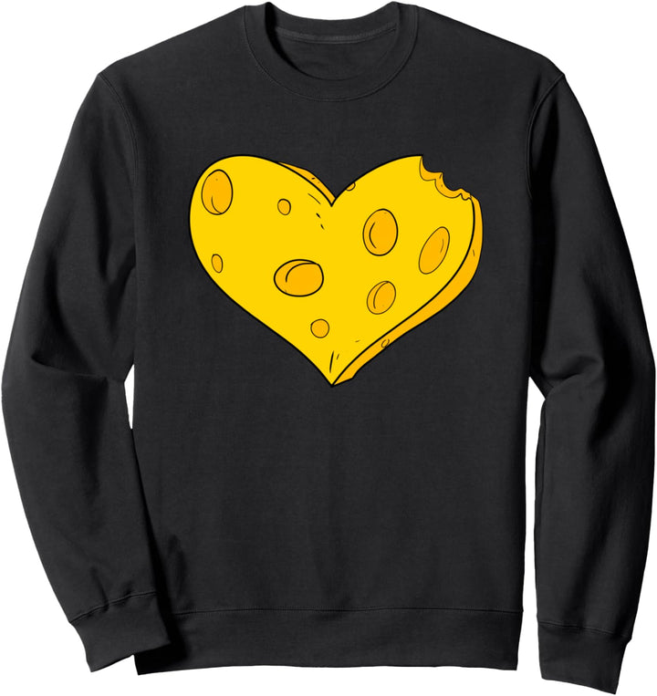 Herz aus Käse Sweatshirt