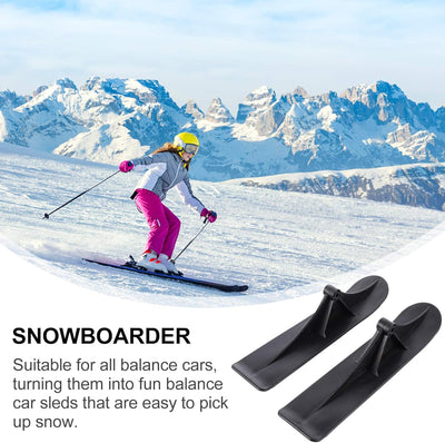 BESPORTBLE 1 Paar Snowboard Schneeschlittenkind Plastikrodelbahn Outdoor-Skating-Board Teile Für Sch