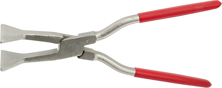 Stubai Quetschfalzzange gerade, mit eingelegtem Gewerbe in Nirolook 80mm - 282851NR 80mm - Nirolook,