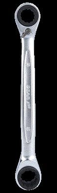 KS Tools 503.4546 4 in 1 GEARplus umschaltbar Doppel-Ratschenringschlüssel, 16x17x18x19mm, 16x17x18x
