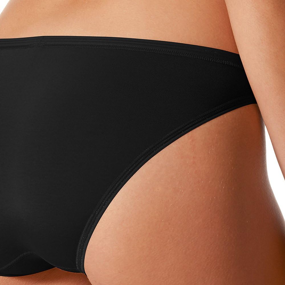 Mey 2er Pack Damen Minislips Lights Basic - 89210 - Schwarz - Grösse 38 Bodysize - Damenslips ohne S