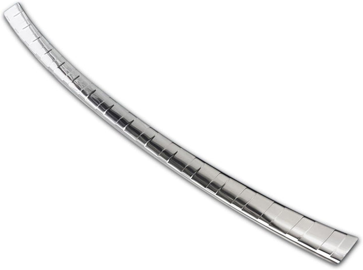 Avisa Edelstahl Heckstossstangenschutz kompatibel mit Nissan Qashqai II Facelift 2017-2021 'Ribs'