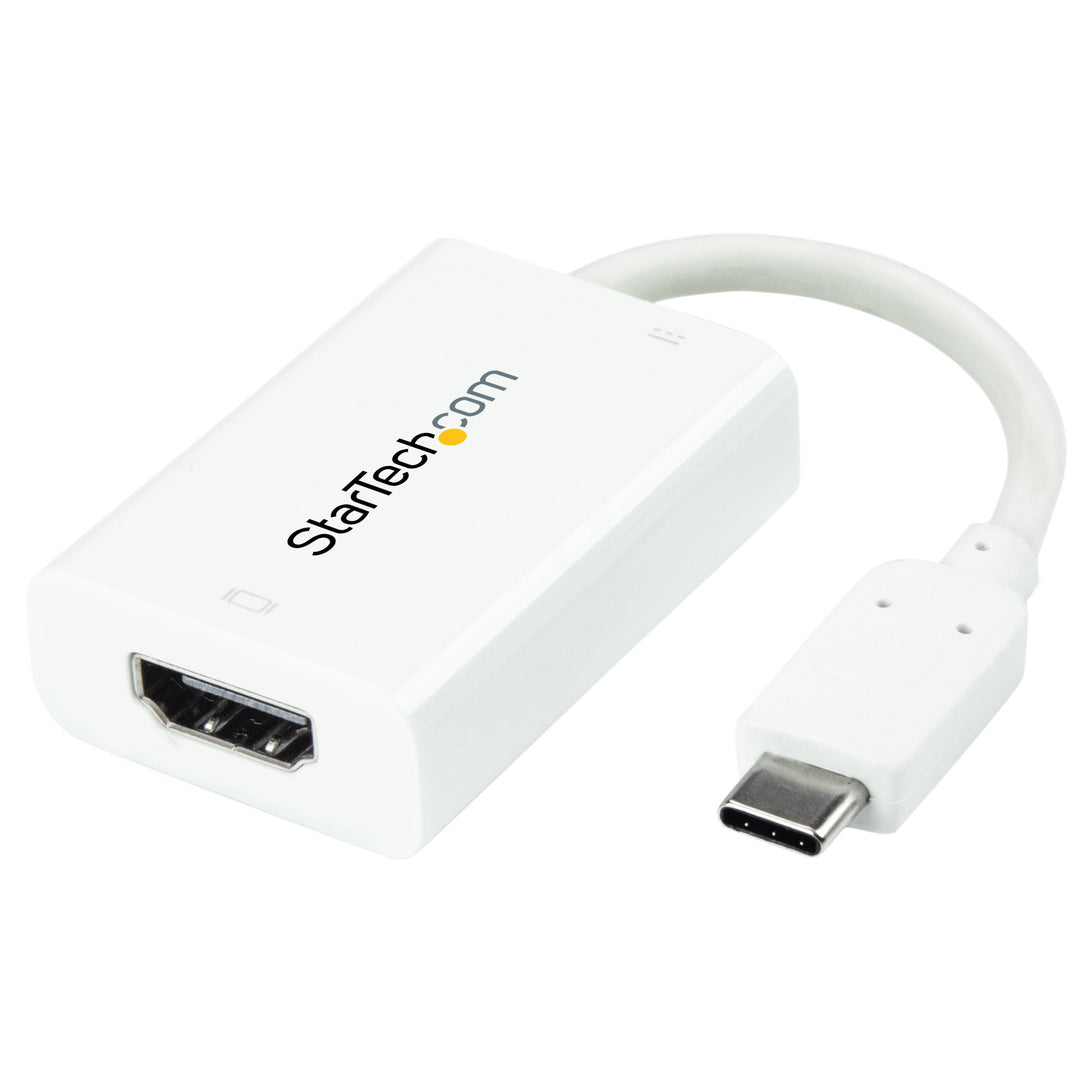 StarTech.com USB-C auf HDMI Adapter mit USB Stromversorgung - USB Typ C zu HDMI Konverter für Comput