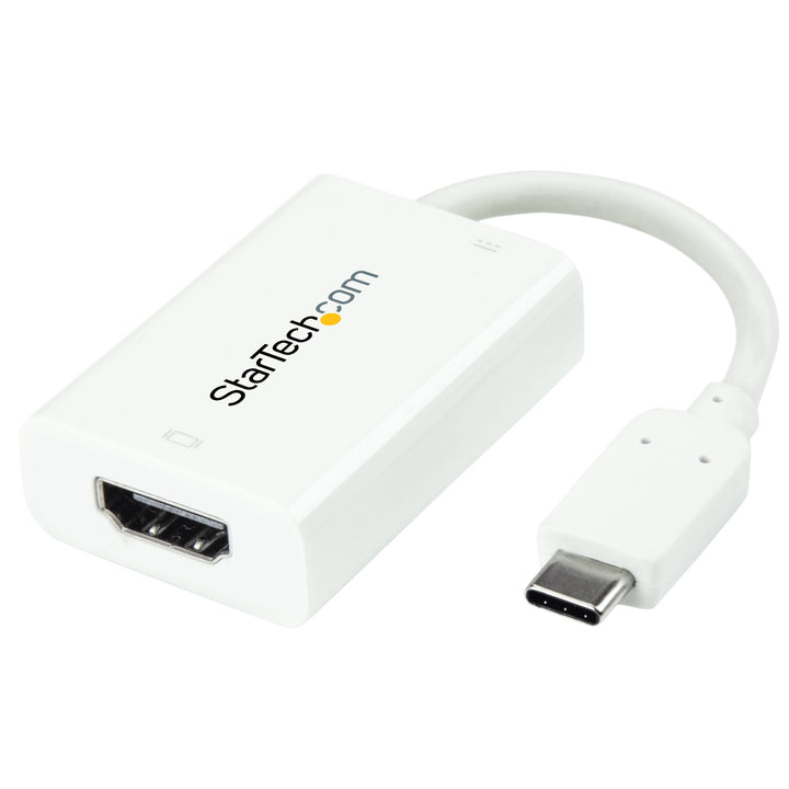 StarTech.com USB-C auf HDMI Adapter mit USB Stromversorgung - USB Typ C zu HDMI Konverter für Comput