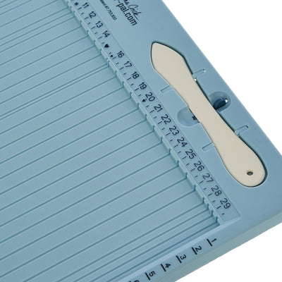 Scor-Pal Metrisches Falzbrett, Plastik, blau, 40 x 34,9 x 1,9 cm, 1