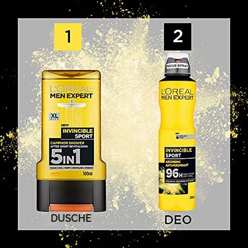 L'Oreal Men Expert Invincible Sport Duschgel, Duschgel