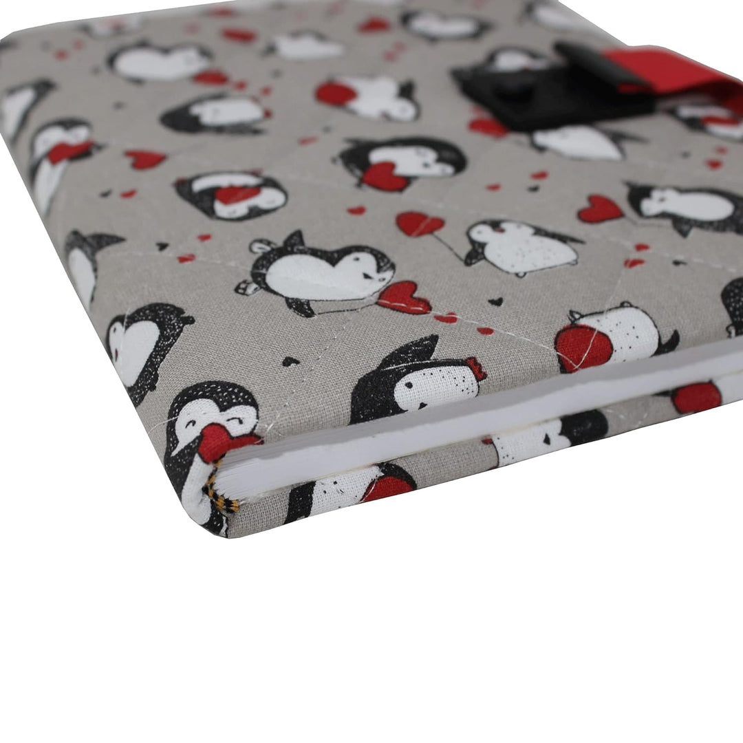 Tagebuch mit Schloss Pinguin