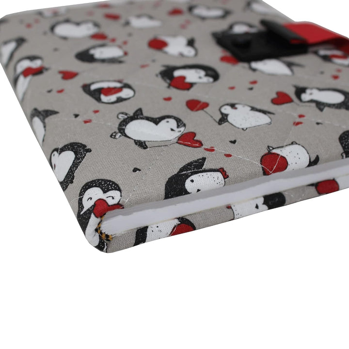 Tagebuch mit Schloss Pinguin
