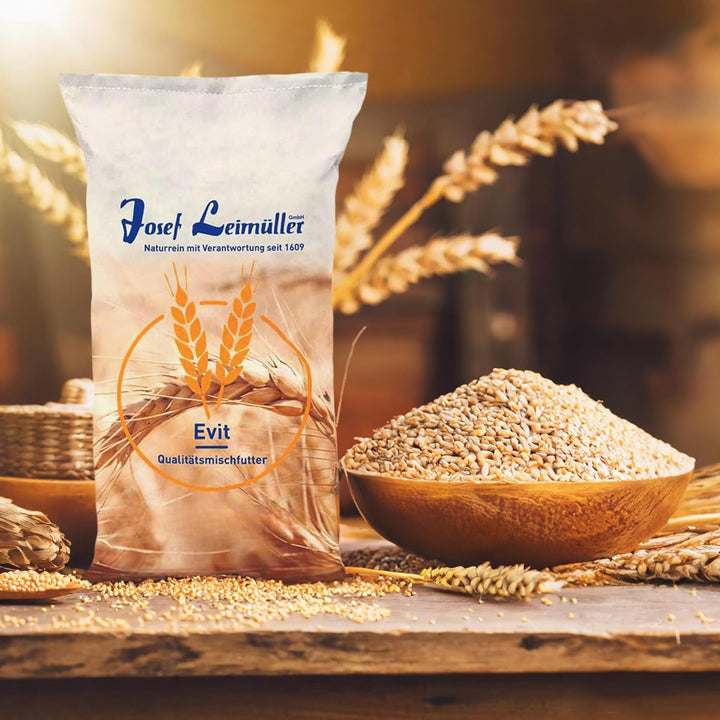 Leimüller Wildfutter 10 Fiber 20 kg - Gentechnikfreies Rehfutter 20KG - Haferfrei für REH, Rotwild &