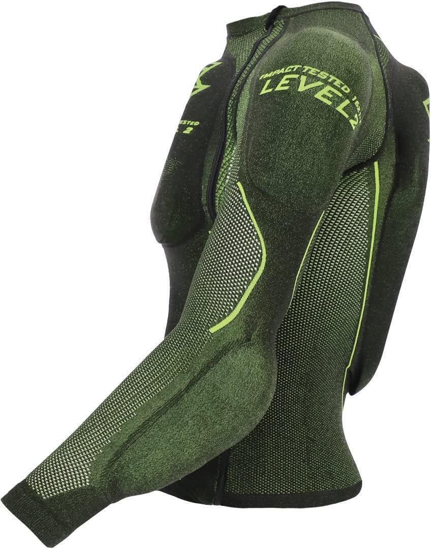 Acerbis Unisex Geschirr Bruststück X-Fit Future Kid Level 2, Schwarz/Gelb, S-M