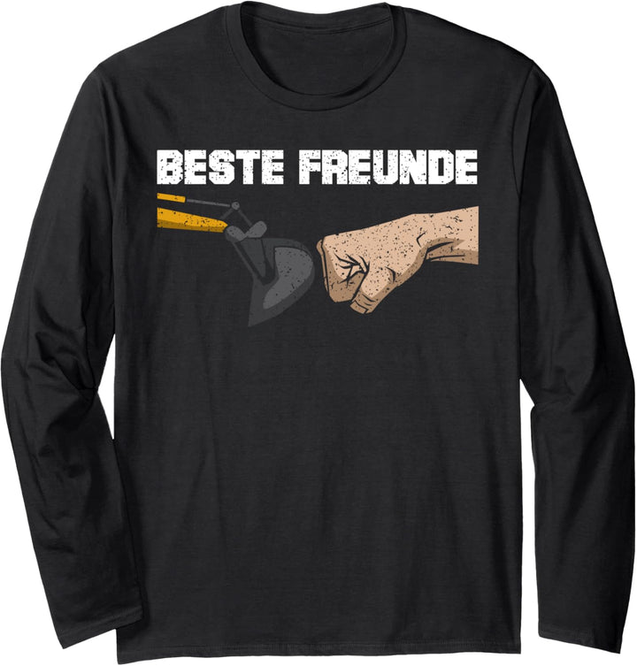 Baggerfahrer - Ich und mein Bagger - Langarmshirt