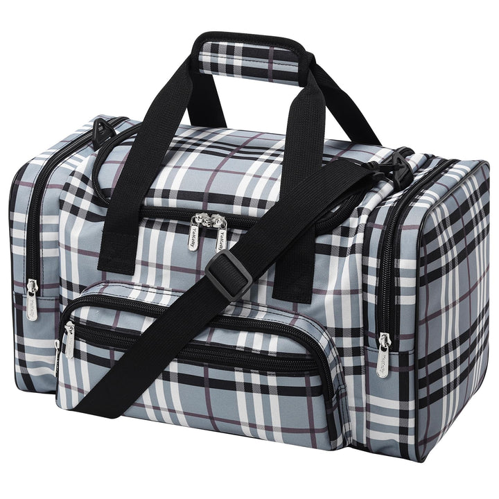ZZY Sporttasche klein, 25L Gym Tasche, Fitness Tasche Trainingstasche für Weekender Reisetasche (Gra