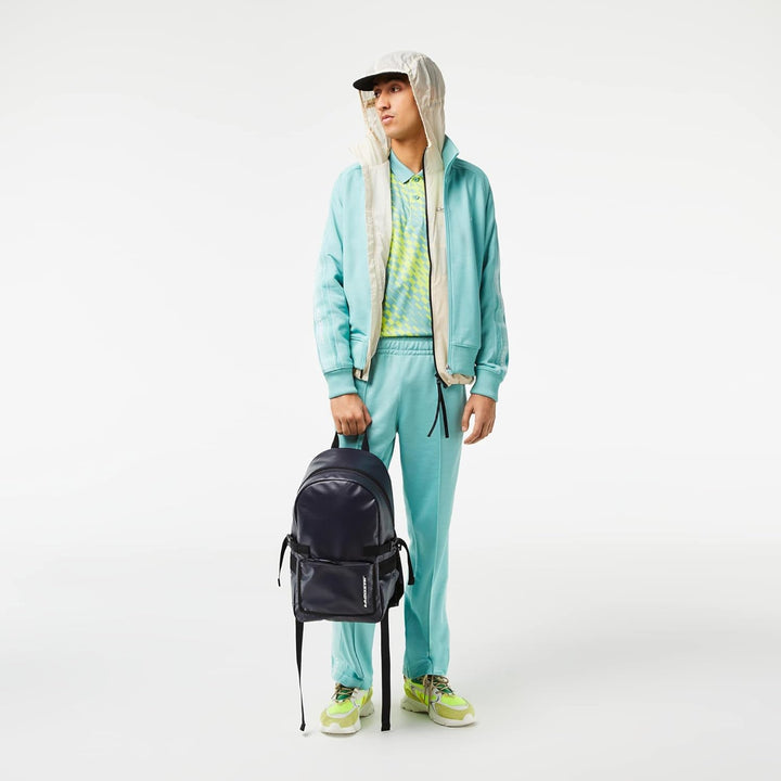 Lacoste-MEN BACKPACK-NH4264SB, BLEU NUIT NOIR, Taille unique, Bleu Nuit Noir