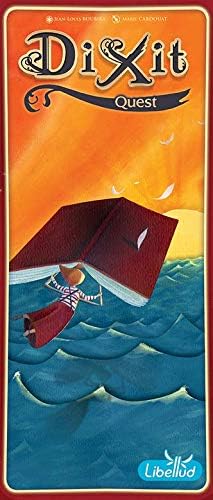 Libellud, Dixit 2 – Quest, Erweiterung, Familienspiel, Kartenspiel, 3-8 Spieler, Ab 8+ Jahren, 30+ M