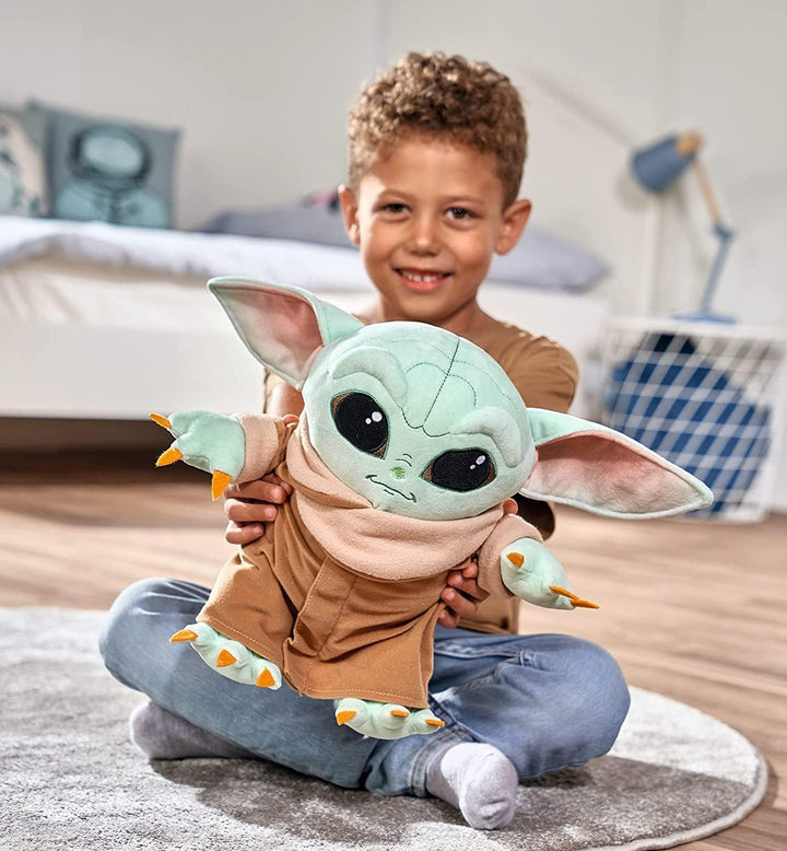 Simba 6315875802 - Mandalorian Ultimate Disney The Child Baby Yoda Plüschtier, 30 cm, in Displaybox,