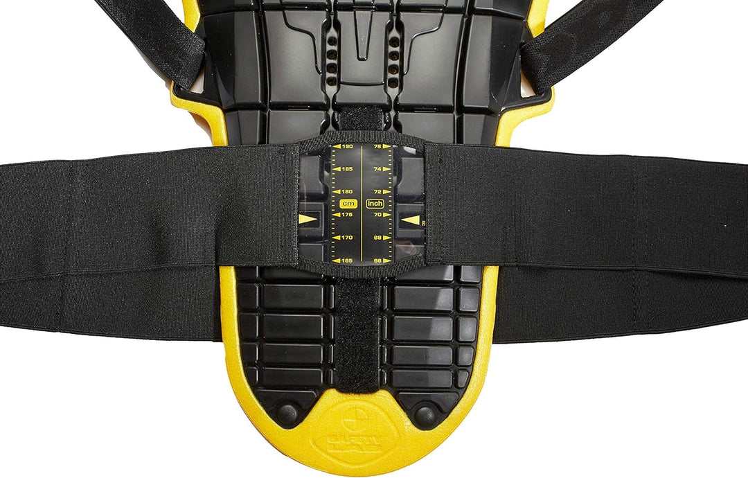 SPIDI Z140-016 Rückenprotektor Back Warrior Evo, Schwarz/Gelb