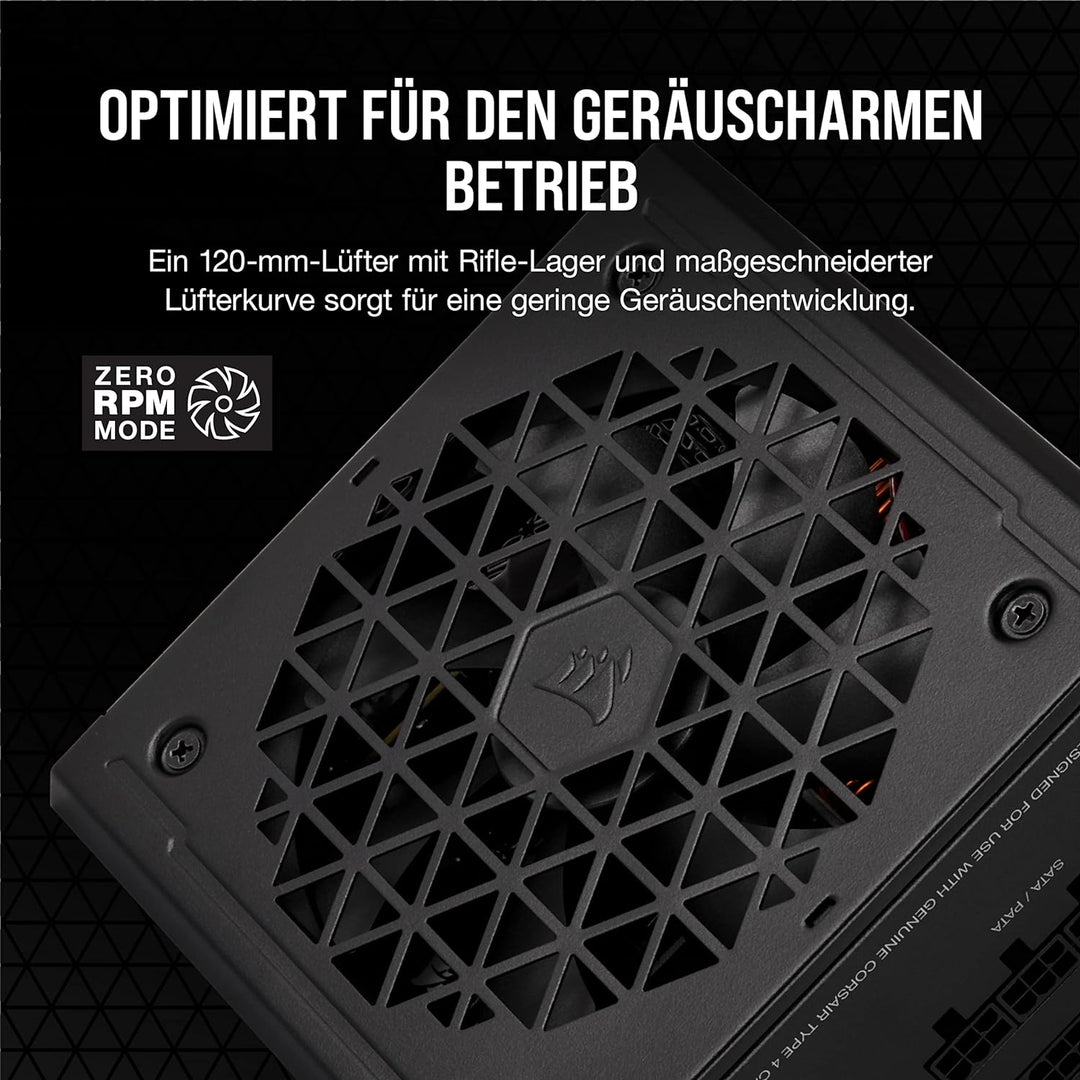 Corsair RM750e (2023) Vollmodulares, Geräuscharmes ATX-Netzteil - ATX 3.0- Und PCIe 5.0-kompatibel -