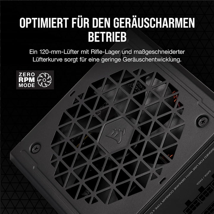 Corsair RM750e (2023) Vollmodulares, Geräuscharmes ATX-Netzteil - ATX 3.0- Und PCIe 5.0-kompatibel -