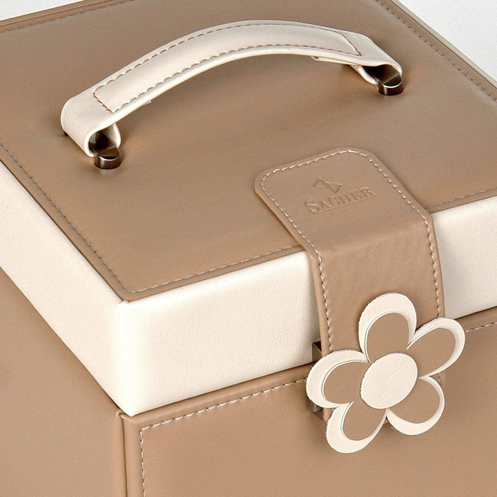 SACHER Schmuckkasten Erika bella fiore/beige, Beige